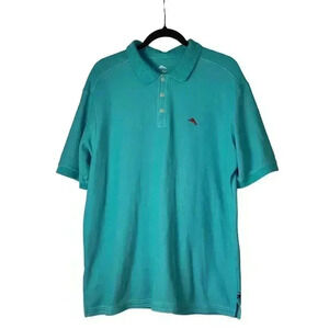 Tommy Bahama Short Sleeve Polo Shirt Size L